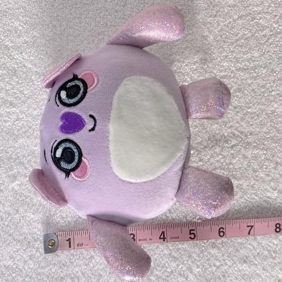 Mushmeez Squeezy Light Purple Squishy Moldable Plush Toy - Picture 10 of 10